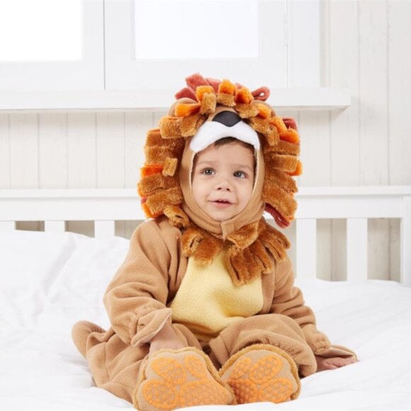 Toddler Lion Costume 18β24M with Plush Toy - Picture 3 of 7
